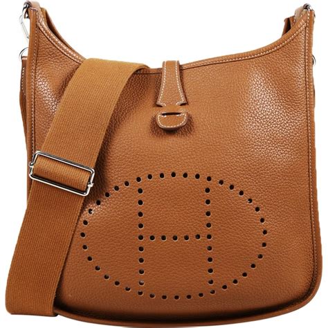 hermes leather handbag